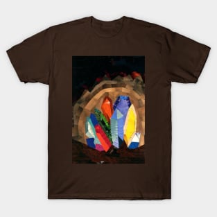 Rainbow Crystal Caves T-Shirt